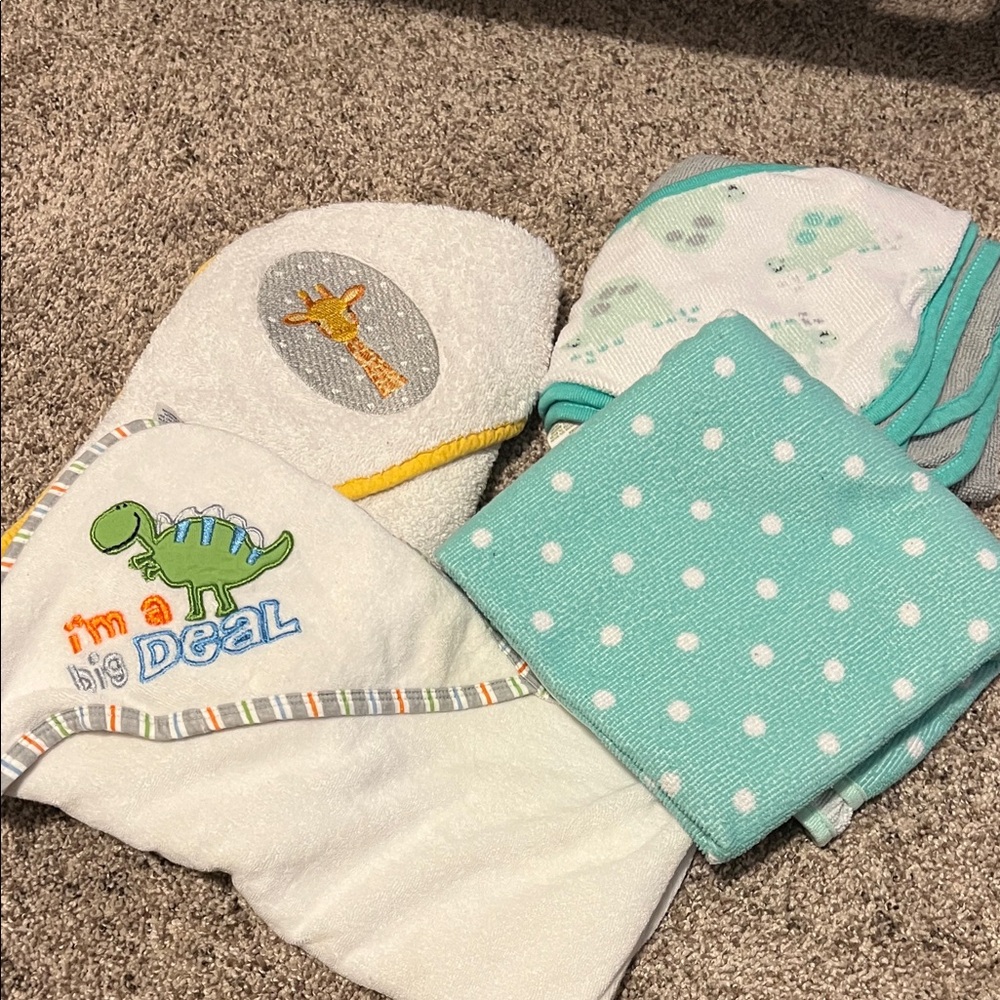 Hooded Baby Towels